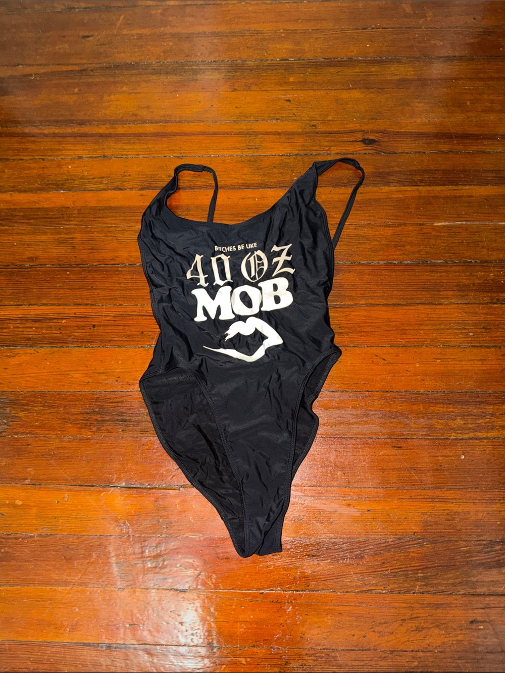 Married to the Mob x 40 oz Van swimsuit Sz. S